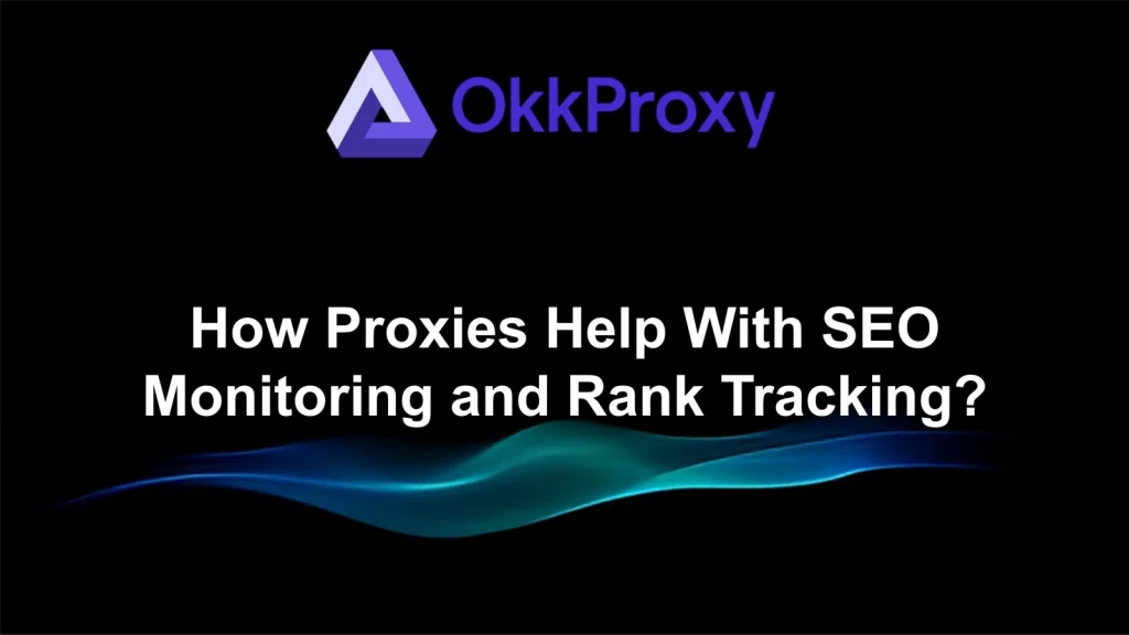 Illustration showing how the best SEO proxies work as an intermediary between your rank tracking tool and Google to avoid IP bans and get accurate local SERPs