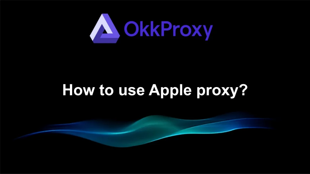 Apple device proxy setup on Mac and iPhone illustration