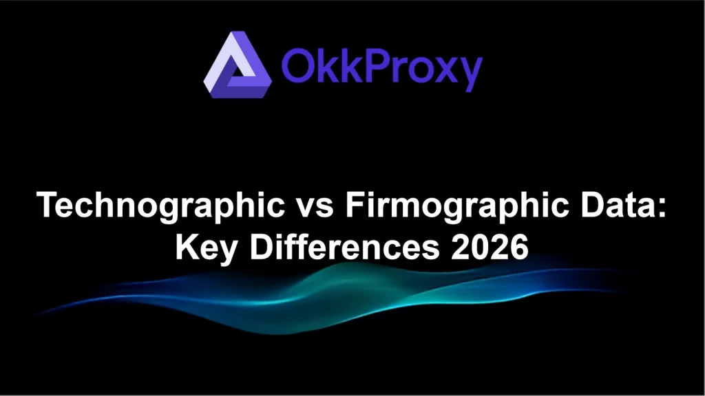 Difference between firmographic and technographic data in B2B analysis